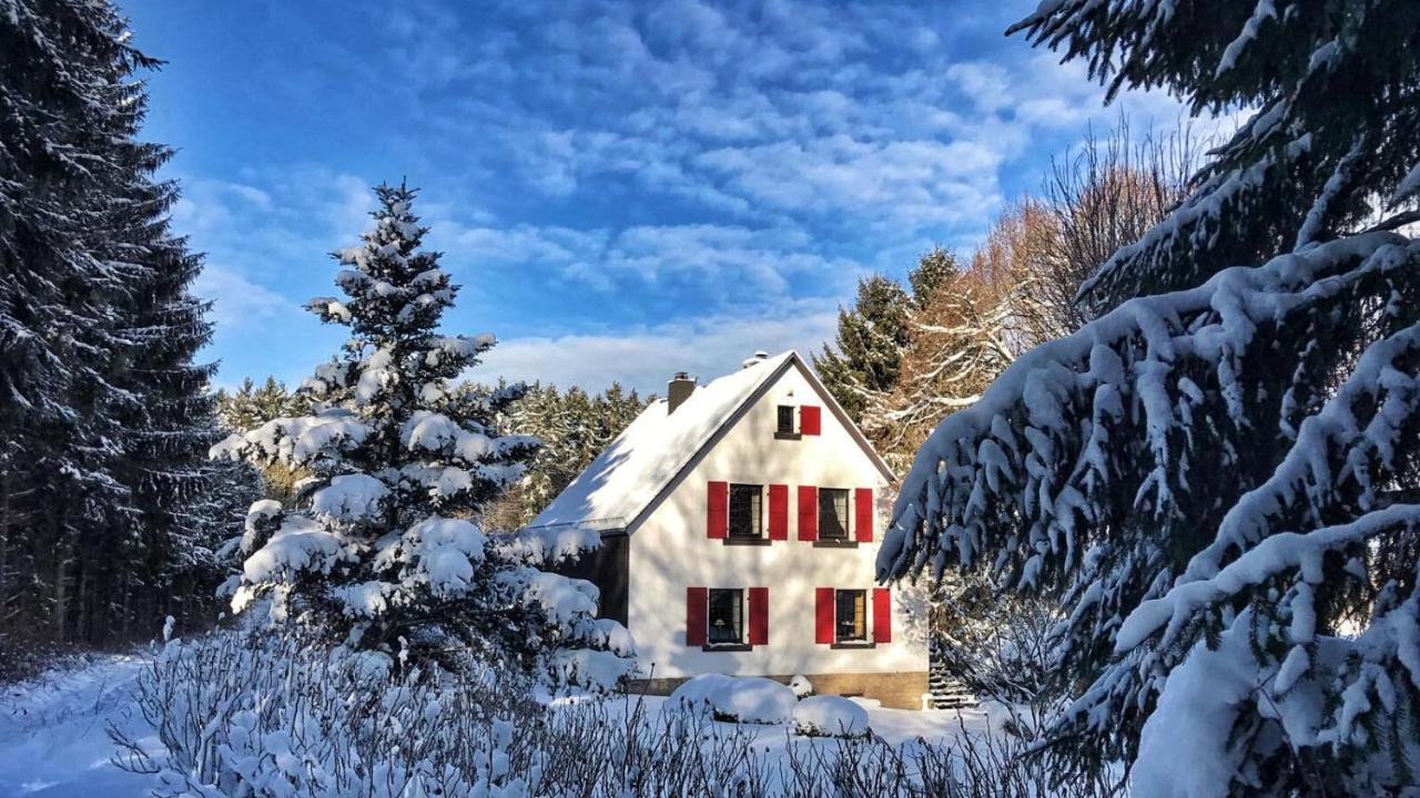 Landhaus Camillas Hoehe Mirbach Buitenkant foto