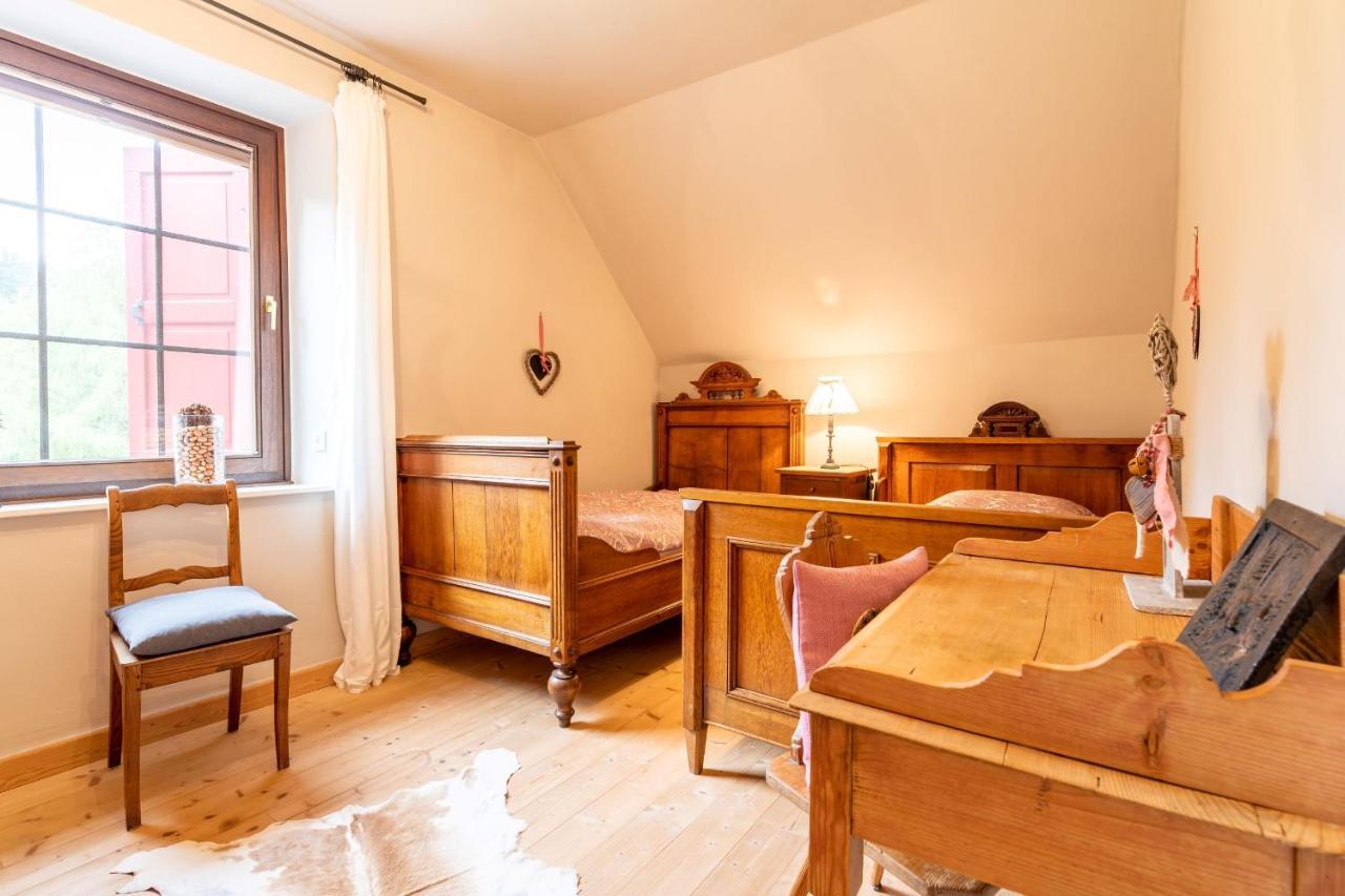 Landhaus Camillas Hoehe Mirbach Buitenkant foto