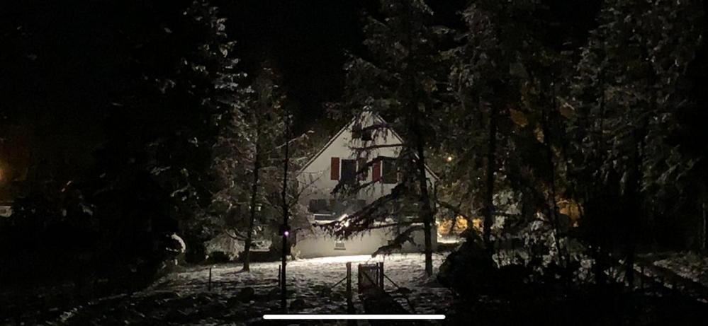 Landhaus Camillas Hoehe Mirbach Buitenkant foto