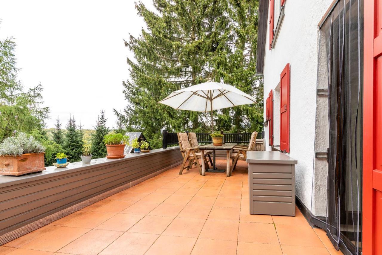Landhaus Camillas Hoehe Mirbach Buitenkant foto
